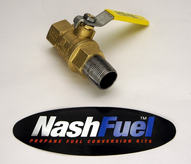 1" Female NPT Ball Valve Lockoff Lock Off Pressure Propane Natural Gas FPT Brass eBay