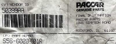 S56-6028-001R Genuine Paccar Handle - Inside Release OEM - New | eBay