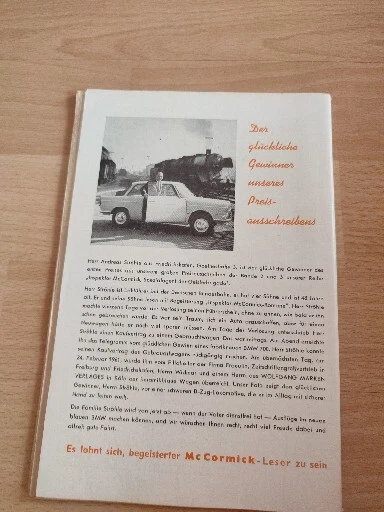 Inspector McCormick Heft 13 Magazin Des Teufels Top Erhalten Selten - Bild 2 von 4