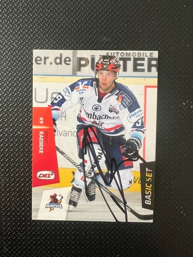 DEL 14/15 Brent Raedeke #108 Basic Iserlohn / Bad Nauheim *signed*