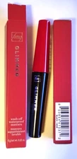 (2) Avon fmg Glimmer Wash-Off Waterproof Mascaras, Black, .21 oz., new in boxes