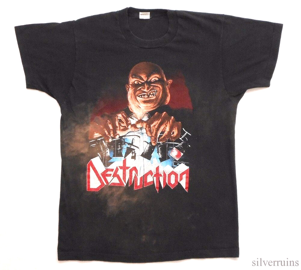Destruction Vintage T Shirt 1989 Live Without Sense Tour