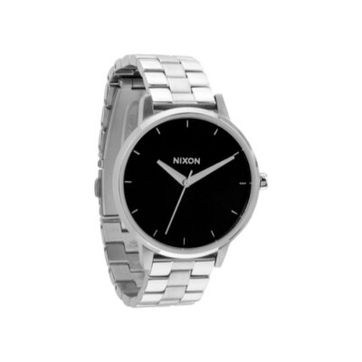 Nixon Damen Uhr Kensington silber schwarz oder small Kensington