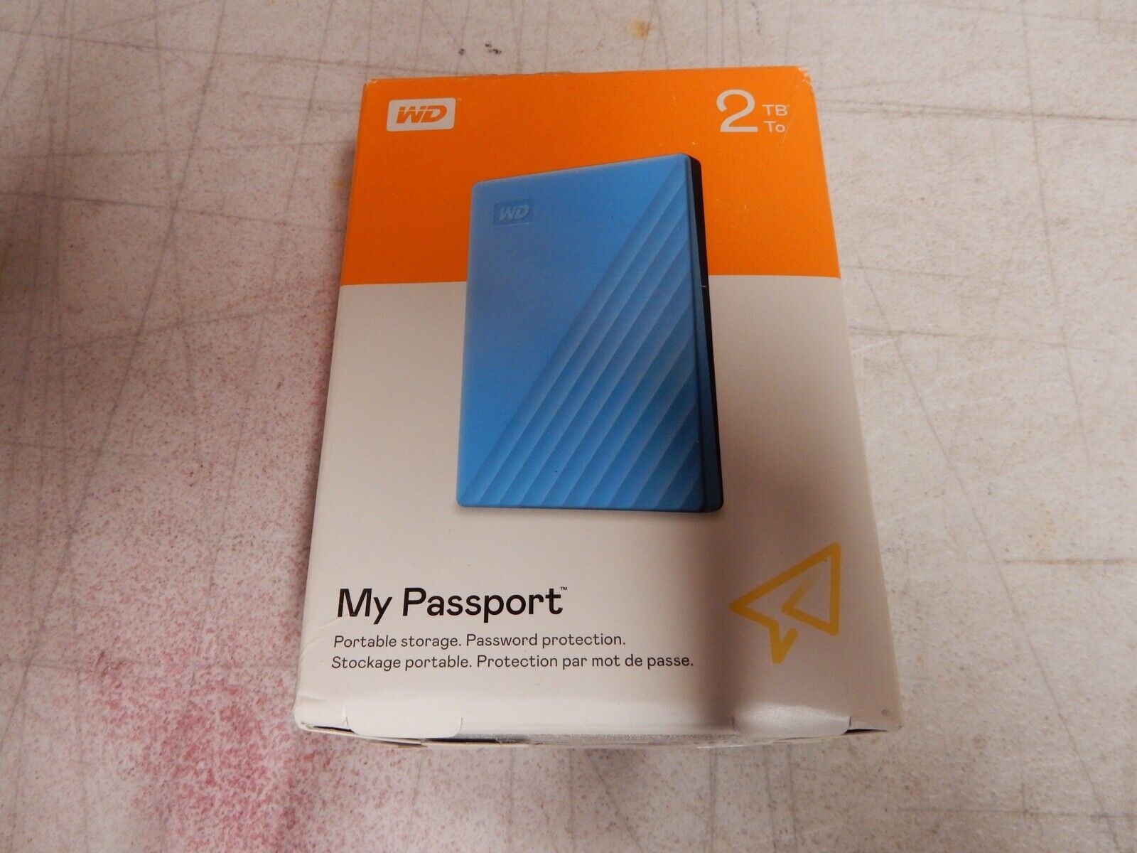 Western Digital My Passport 2TB External Hard Disk Drive USB-C *NEW* #R585 Uzupełnienie zapasów krajowych