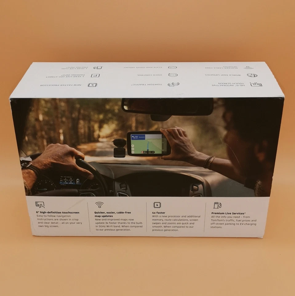 TOMTOM GO DISCOVER EU 5 Navigationsgerät 5 Zoll Touchscreen 180 Länder Maps G1 - Bild 3 von 4