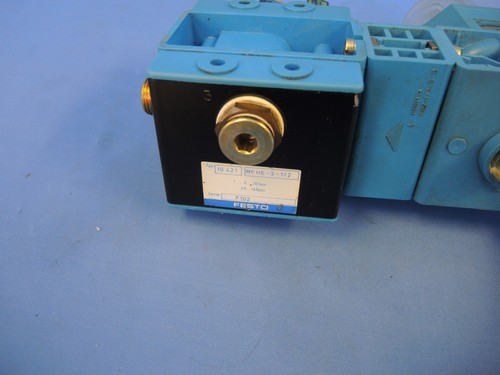 Unità di manutenzione aria Festo LFR-D-Mini PEV-1/4-B-OD MFHE-3-1/2 10421 - Foto 7 di 8
