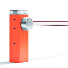 Schranke Industrie Schrankenbaum 9m Parkplatz Sperre Schrankenanlage Absperrung