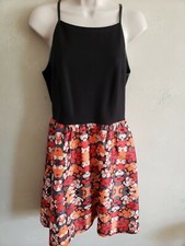 NEW Kensie Women's Floral Print Fit  Flare Dress Size S