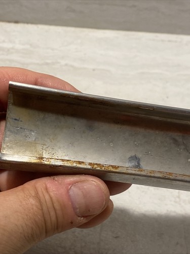 1959 Edsel Drivers LH Front Lower Grill Trim Moulding Ranger & Corsair Damaged - Picture 16 of 23