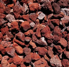 RED LAVA ROCK AQUARIUM 10 lb Natural Filter Aquascape Substrate ORCHID BONSAI S