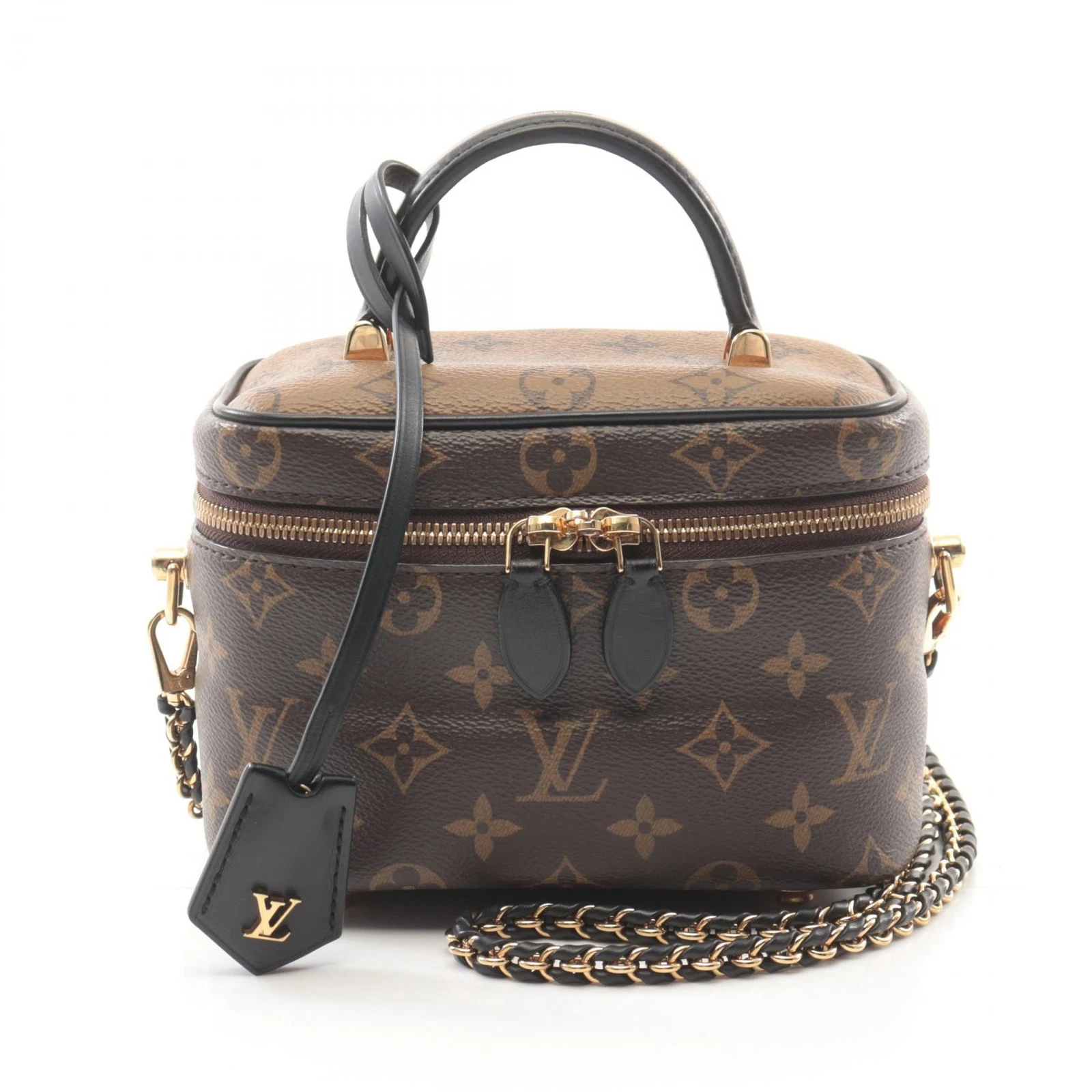 LOUIS VUITTON（LV） Borsa a tracolla Louis Vuitton Vanity NV PM Hand chian M45165 Monogram Reverse LV