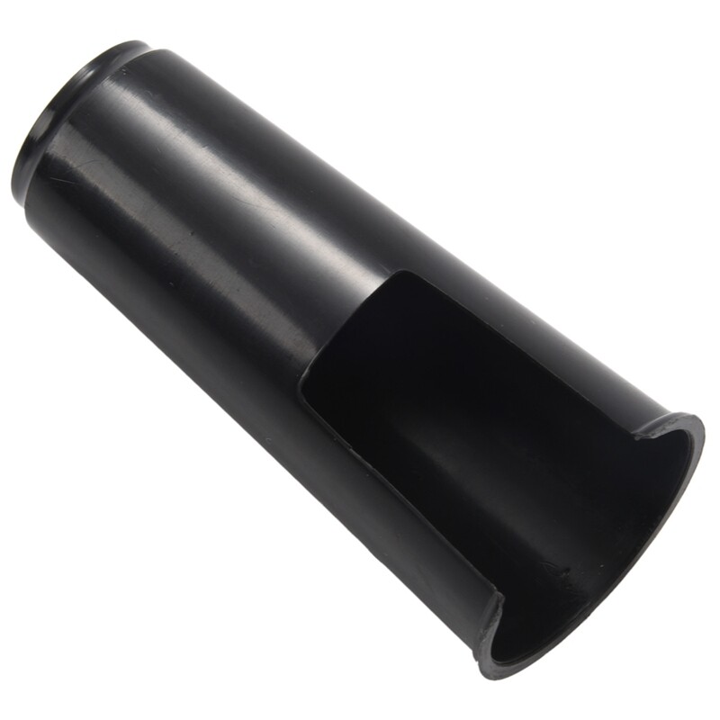 Black Plastic B Flat Mouthpiece & Clamp Woodwind Instruments