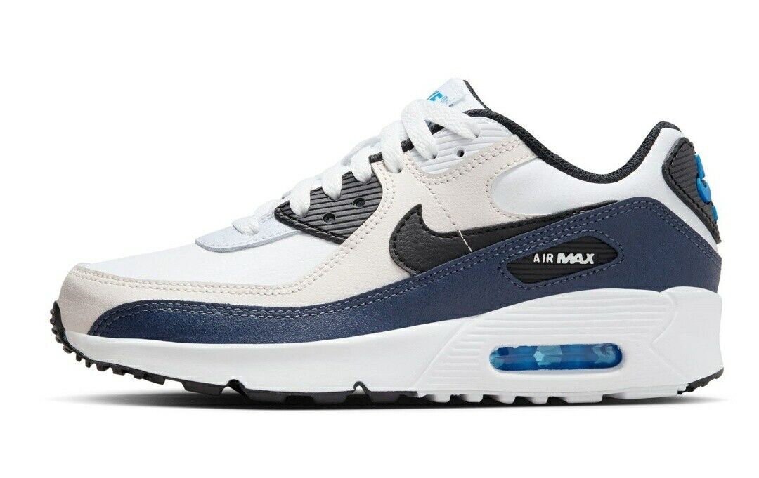 Nike Air Max 90 LTR GS Thunder Blue CD6864-404 Unisex New | eBay Nike Air Max 90 LTR GS Thunder Blue CD6864-404 Unisex New | eBay