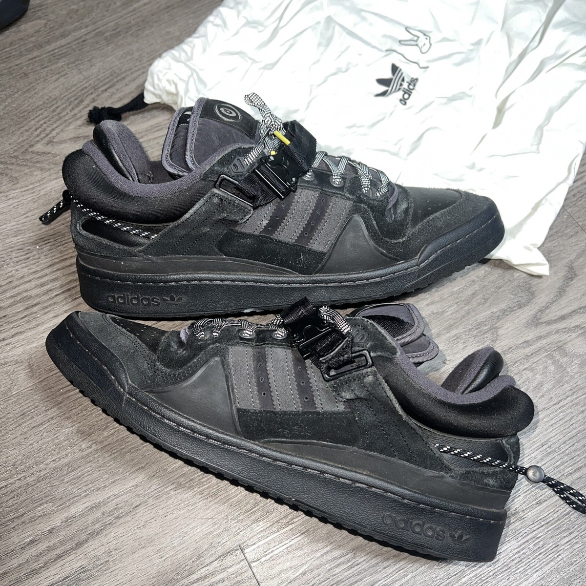 Size 12 - adidas Bad Bunny x Forum Buckle Low Back To School Size 12 - adidas Bad Bunny x Forum Buckle Low Back To School