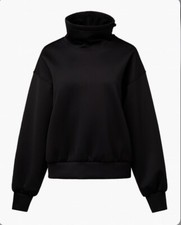 NWT IVL Collective Crown Top In Jet Black Sz M IVLF161-01 Scuba 128