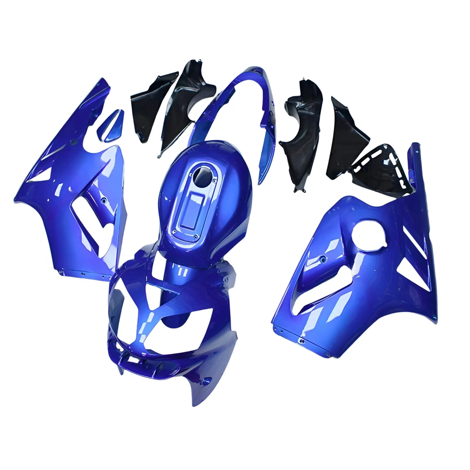 Kit de carenado azul + tanque para carrocería de inyección Kawasaki Ninja ZX12R 2002-2006 Foto 3 de 4