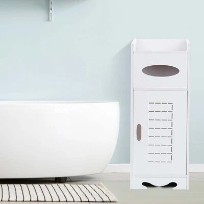 Bathroom Storage Cabinet Drawer Cupboard Free Standing Unit Shelf Furniture New