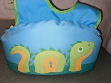 Child Life Jacket Dinosaur Floatie 33-55lbs Blue/Green