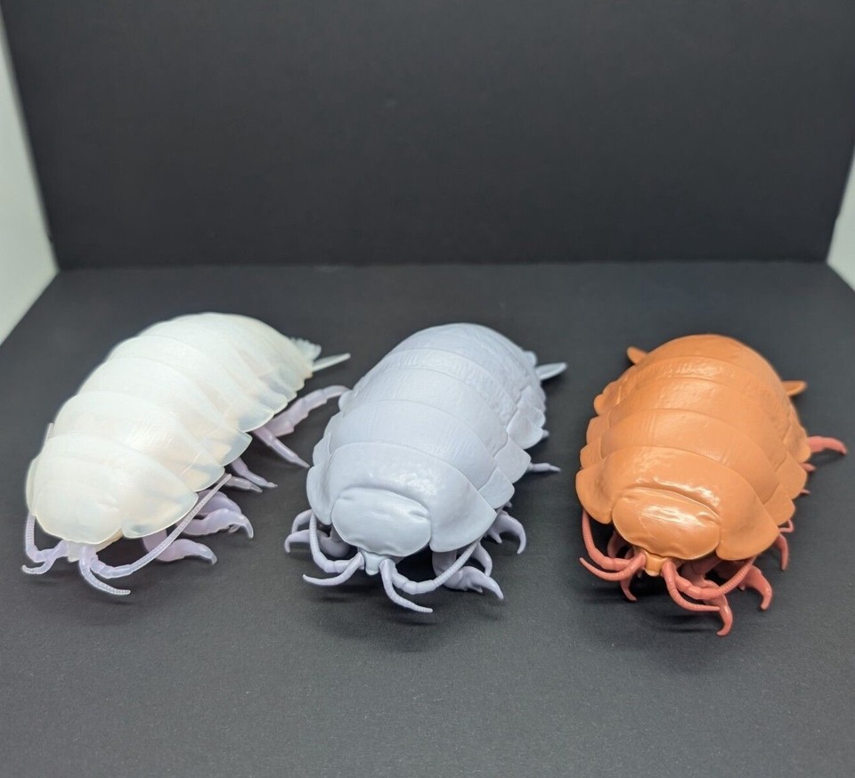 Bandai Gashapon Giant Isopod Figure Transformable 5.9