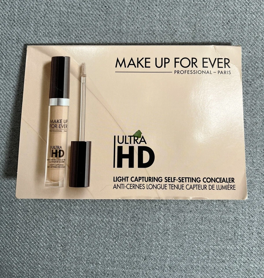 Make Up For Ever Ultra HD Light Capturing Self Setting Concealer Sample Card New - Image 4 of 4