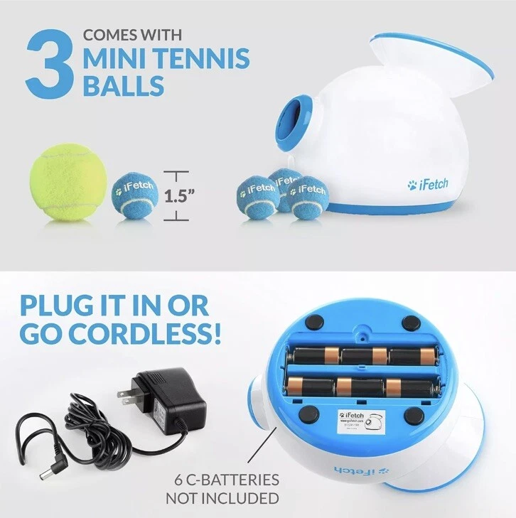iFetch (Small Interactive Ball Thrower for Dogs- Mini Tennis Balls) Excellent!! - Image 4 of 4