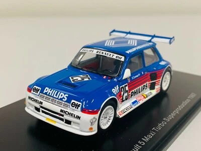 Spark Renault 5 Maxi Turbo N°25 Superproduction 1987 1/43 SF055 0321 - Photo 1/4