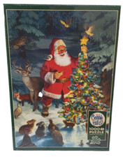 Santa  s Tree- 1000 Piece Puzzle-BRAND NEW SEALED Cobble Hill