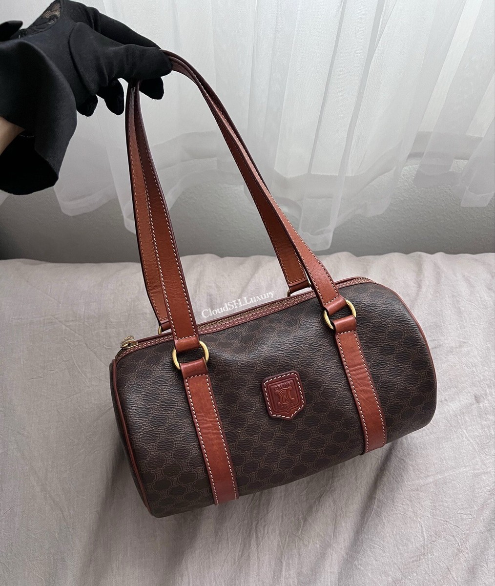 Auth Celine Vintage Macadam Barrel Bag - Great condition | eBay