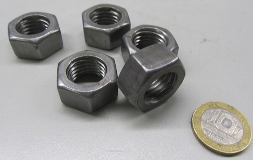 Metric Class 8 Steel Hex Nut, RH M16 x 2mm x 24mm W, 13mm Height - 50 Pcs - 第 8/11 張圖片