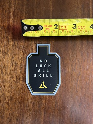 Radian Weapons No Luck All Skill Sticker Shot Show 2024