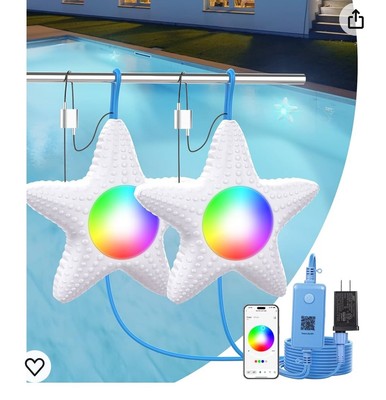 starfish led pool light