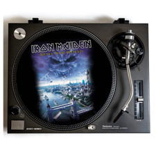 IRON MAIDEN Turntable Slipmat for Vinyl Records 12  DJ Slip Mat heavy metal