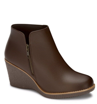 Botas Dr. Scholl's. Botines de piel cafes de Mujer