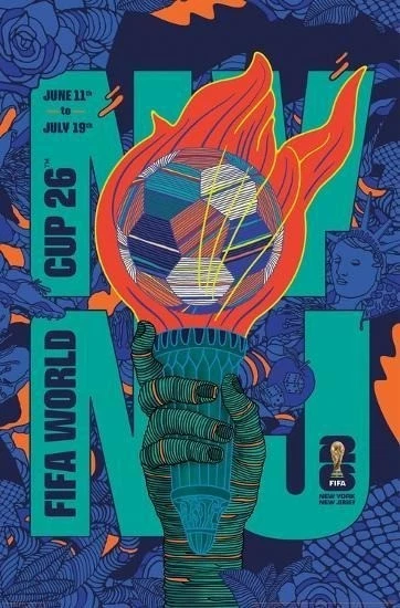 FIFA World Cup 2026 - New York, New Jersey Poster