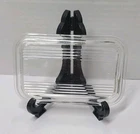 Vintage PYREX 502-C Replacement LID ONLY Ribbed Glass Refrigerator Dish