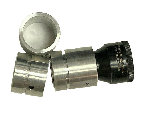 Elmo Notched 16mm Projector Lens bushing for Old style 1 5/8 inch Lens