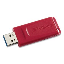 Verbatim 96317 Store 'n' Go 16 GB USB Flash Drive - Red New
