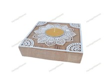 New Indian Handmade Block Print with Wooden Stamps for festival Decoration
