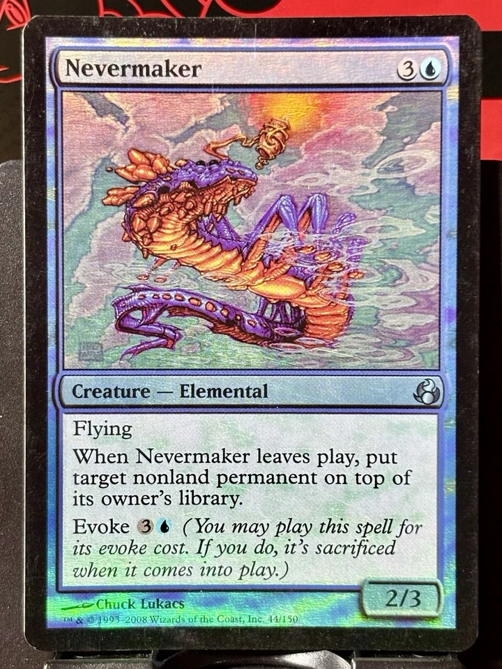 Nevermaker - FOIL - MTG - Morningtide - 44/150 - UNCOMMON ~ MP - Image 3 of 4