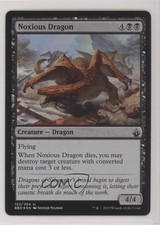 Noxious Dragon Foil Magic: Battlebond BBD #152