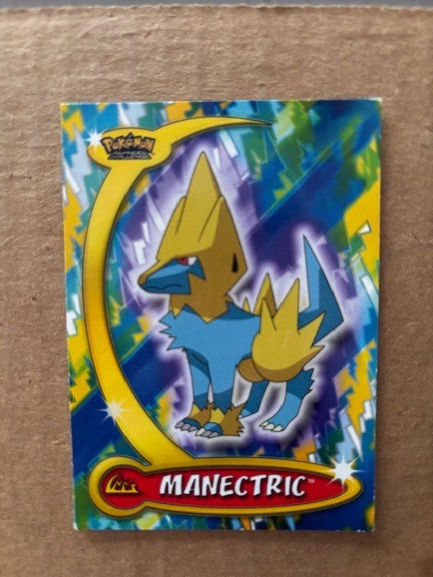 Manectric #42 Pokemon Topps Advanced Challenge Card