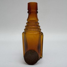 Antique Minature Khoosh Tonic Bitters Old Indian Remedy Cure Bottle c1890's