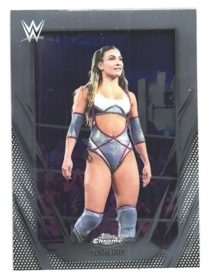 2026 Topps WWE Chrome Wrestling Card 148 Kendal Grey