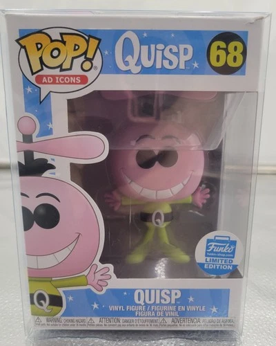 FUNKO POP! AD ICONS #68 QUISP FUNKO SHOP EXCLUSIVE W/ PROTECTOR *VAULTED*