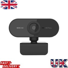 Full HD 1080P Webcam USB AutoFocus Web Camera With Microphone For PC Laptop UK