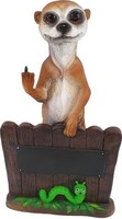 Dekofigur ErdmäNnchen Mittelfinger 60 X 31 X 17 Cm Gartenfiguren