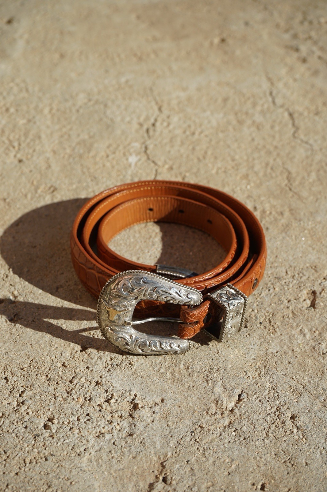 CUSTOM Clint Orms Solid Sterling Silver Buckle Se… - image 1