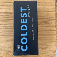 The Coldest Sports Water Bottle Insulated Stainless Steel 14oz Stardust Glitter