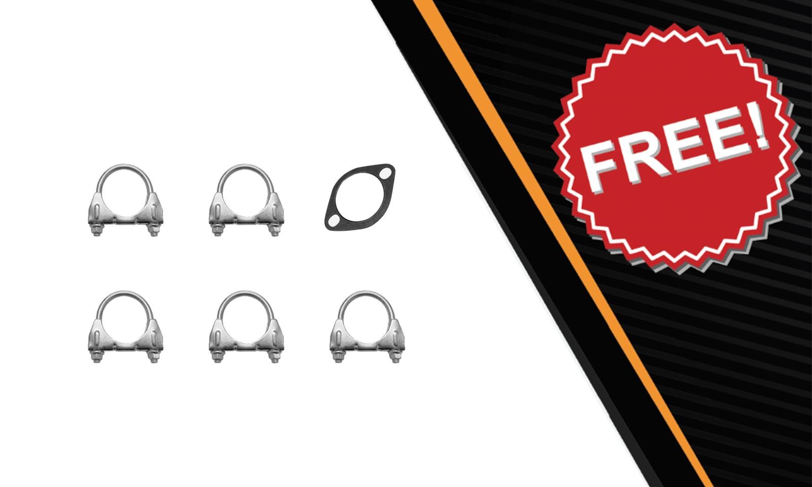 Stainless Steel Cat-Back Exhaust Kit fits: 2013-2019 Ford Flex 3.5L