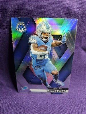 2025 Panini Mosaic - Rookies Jahmyr Gibbs #103 Silver Prizm -Lions